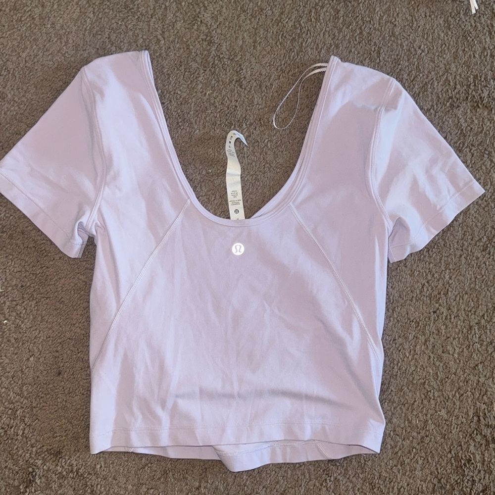 Lululemon lavender top